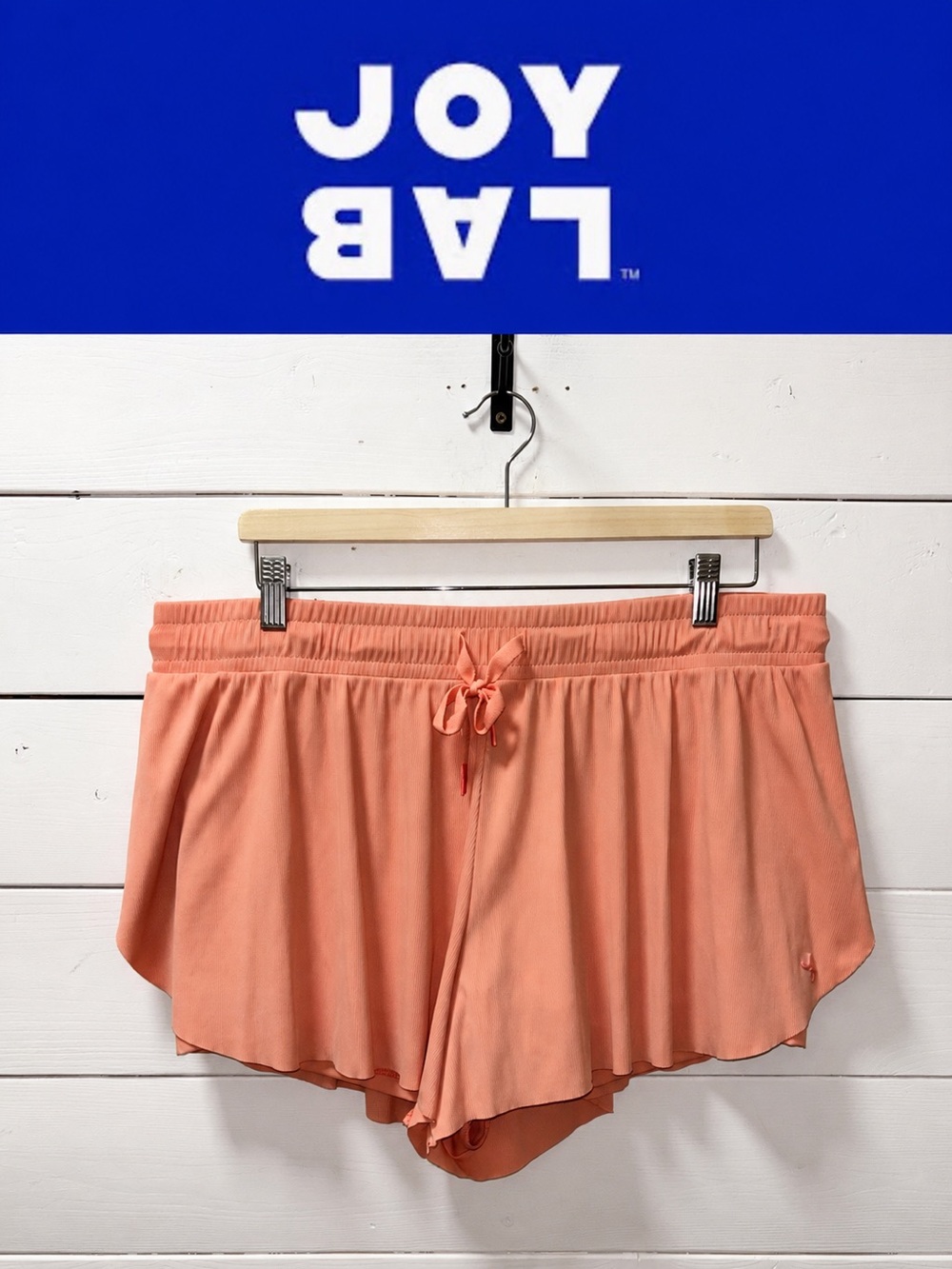 JOYLAB Flowy 2-in-1 Running Shorts Pink Size XL